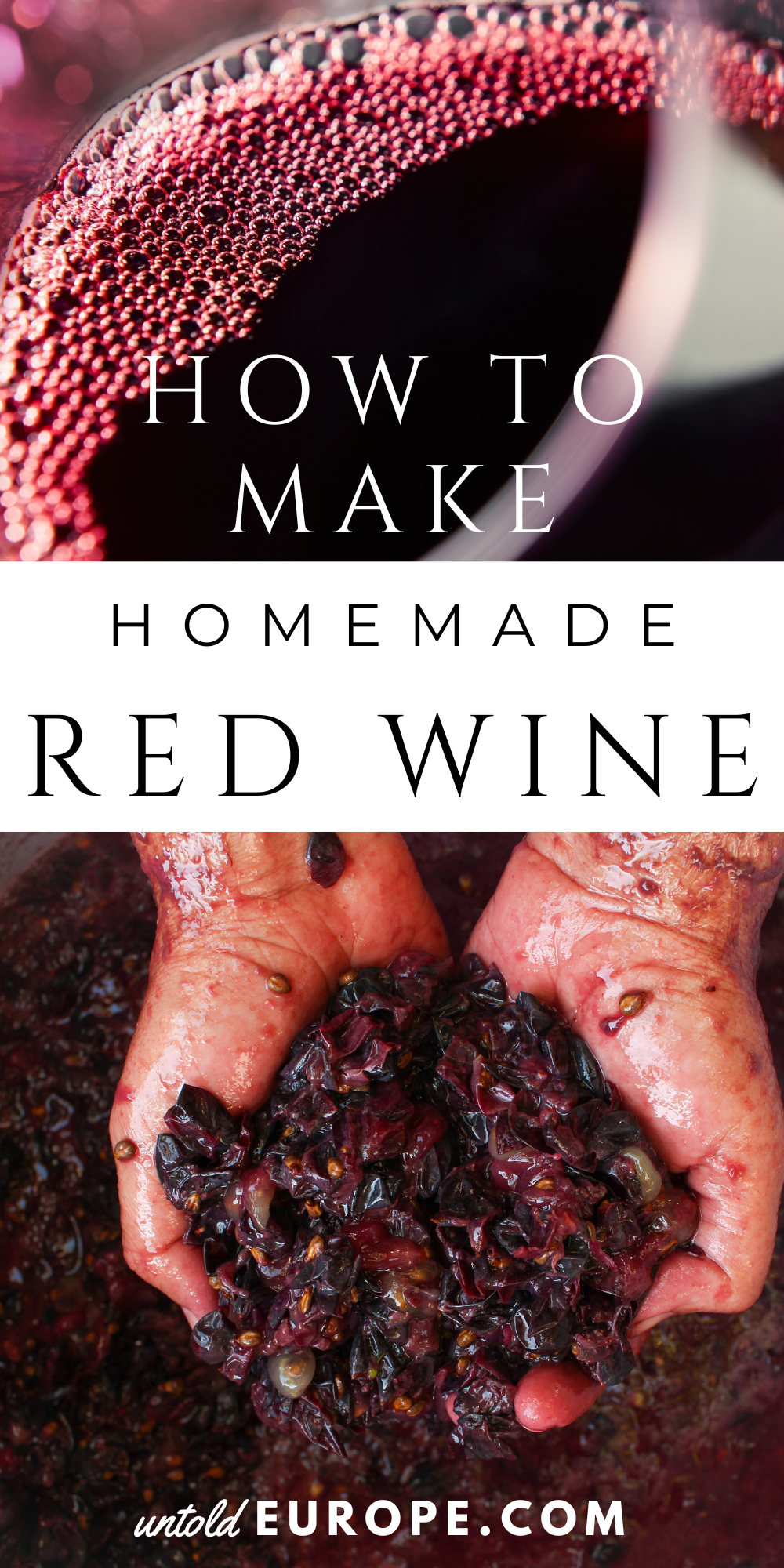 Homemade Red Wine