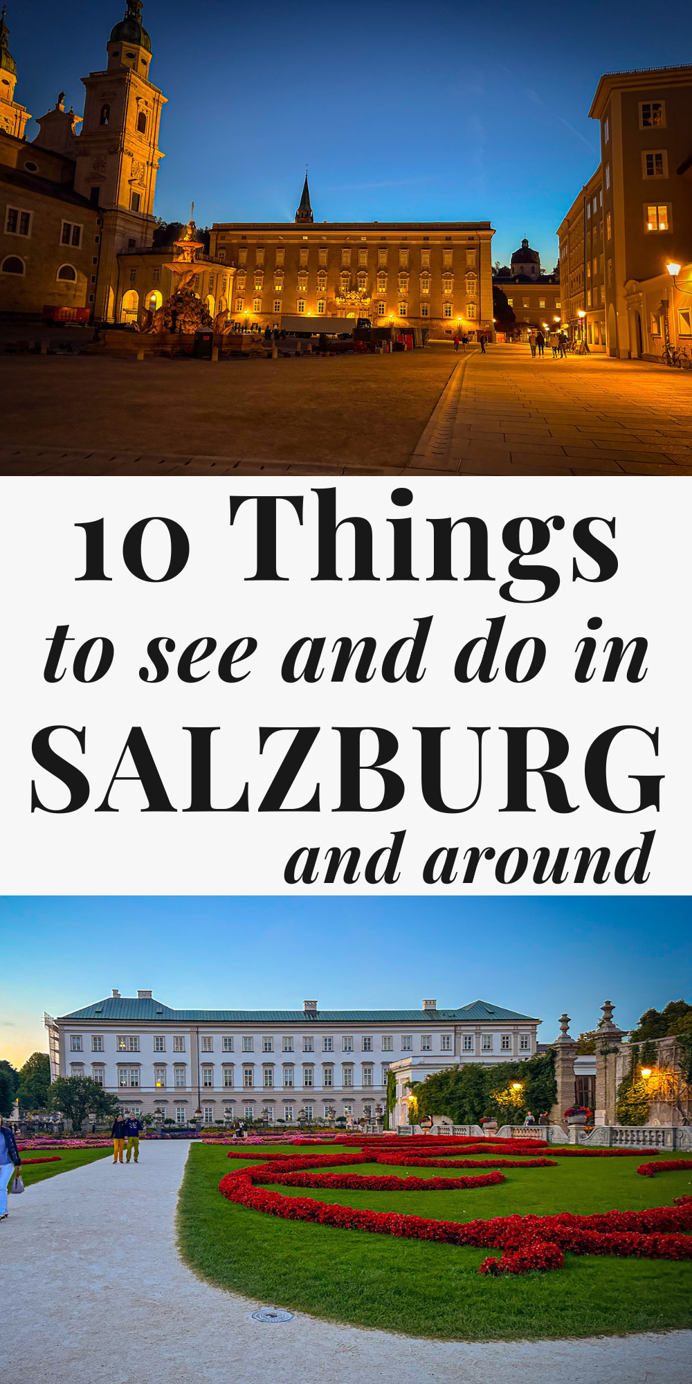 10 must-see and do things in Salzburg and the area! This Austrian city is worth a visit whether you’re traveling with kids, friends or solo.