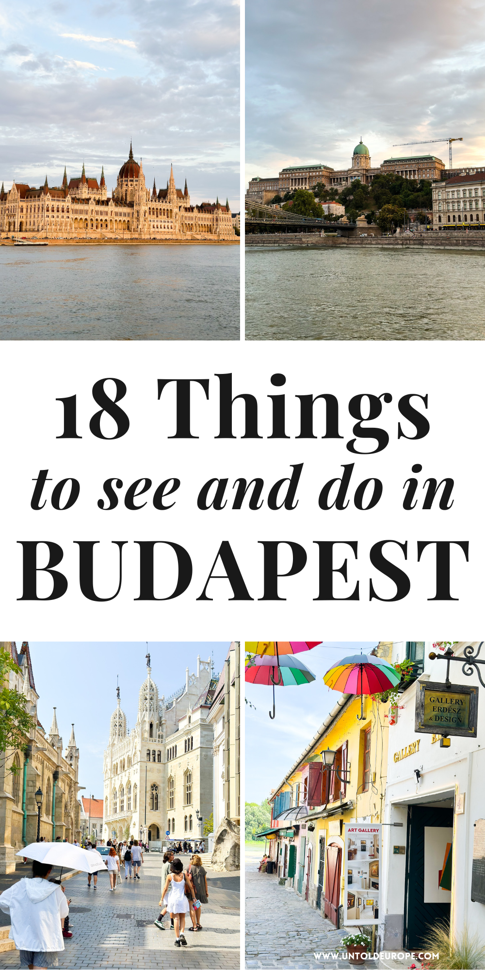 Whether you’re coming for a day, three days or a week, there are many beautiful attractions, buildings and things to see and do in Budapest and around! Wonder whether or not visiting Budapest is worth it? This beautiful city in the heart of Europe is SO worth a visit. 