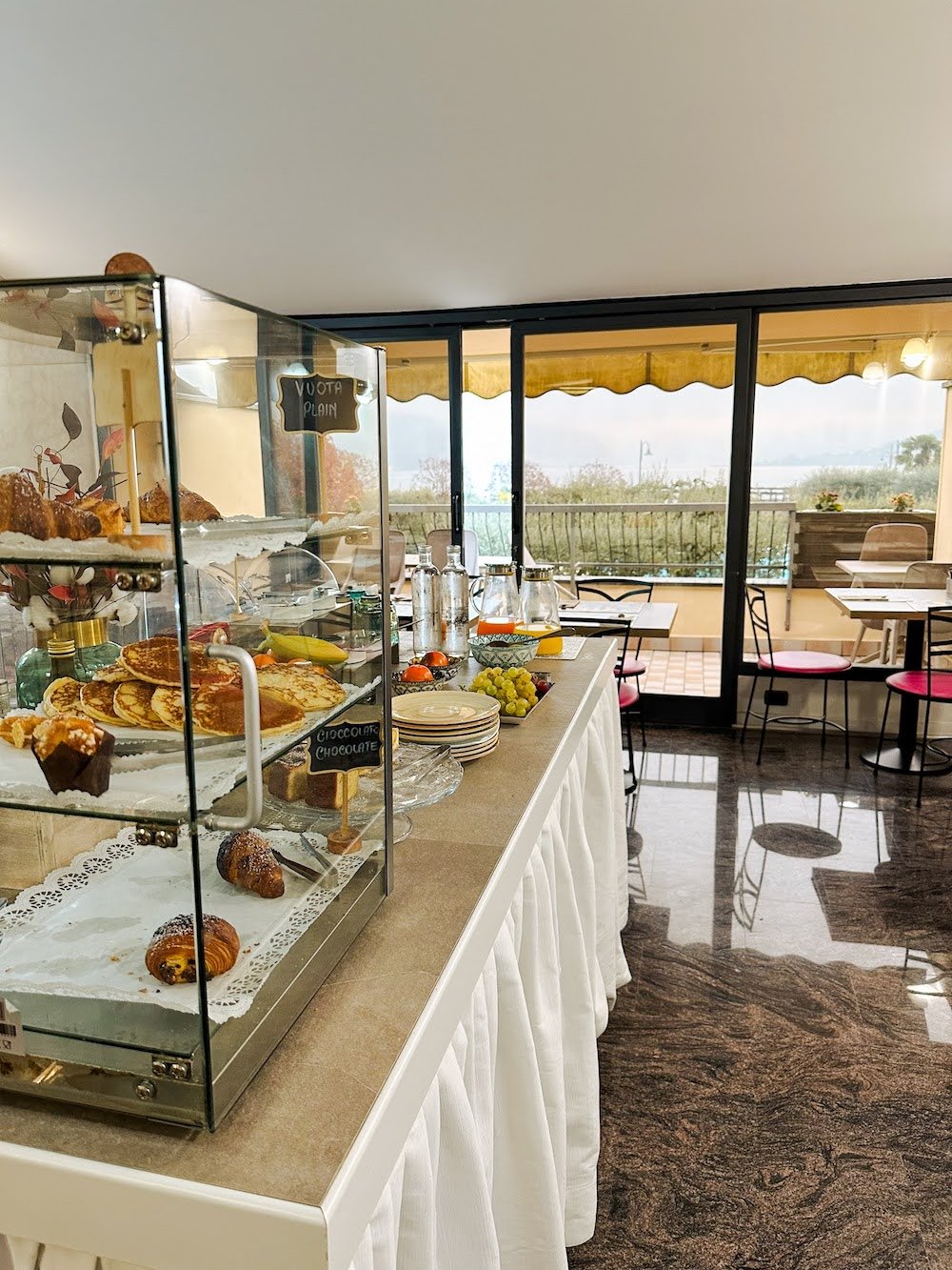 Breakfast at hotel Ulivi