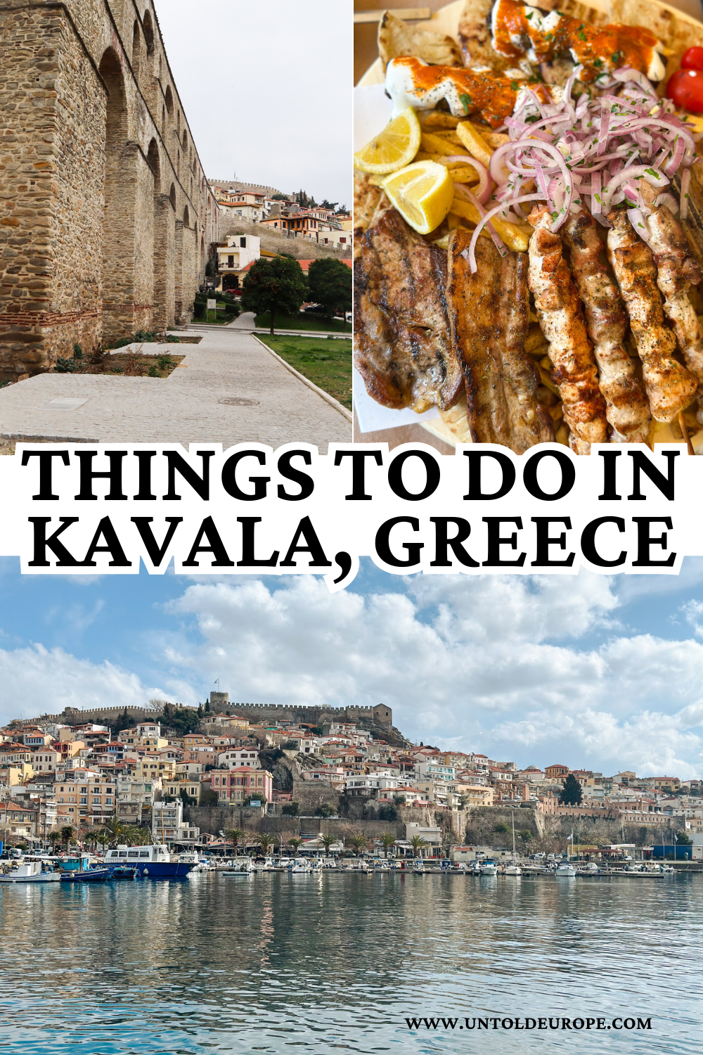 Things to do and see in Kavala, Greece! Kavala is a super vibrant seaside city you need to visit if you're traveling through Northern Greece 