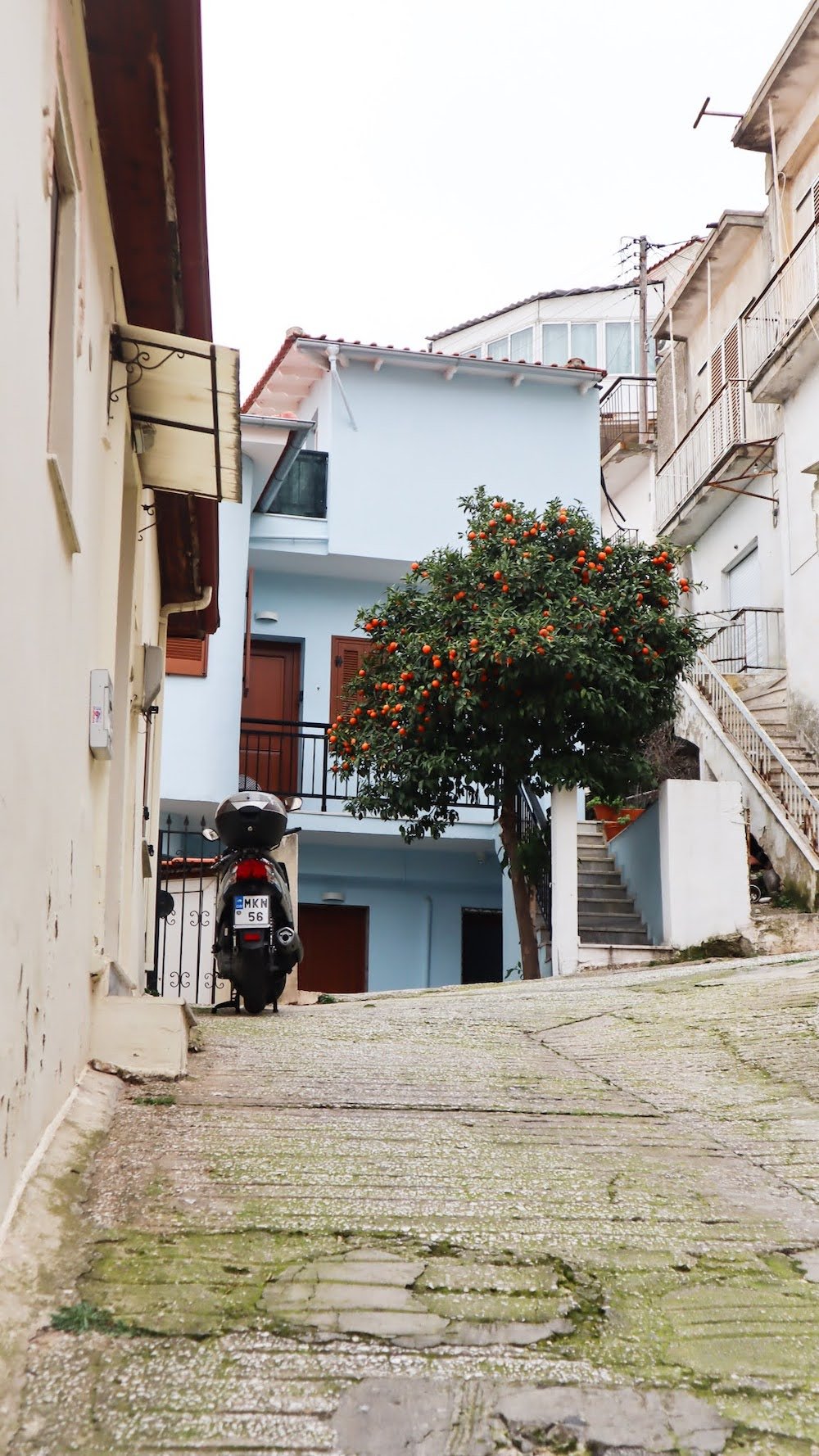 hiking to the fortress