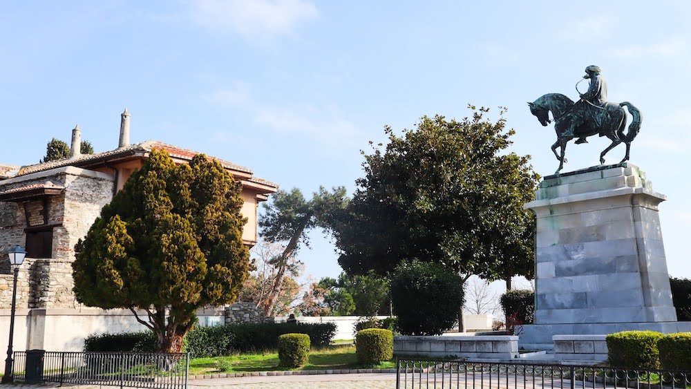 Panagia, Mohammed Ali's House, Church and Sea